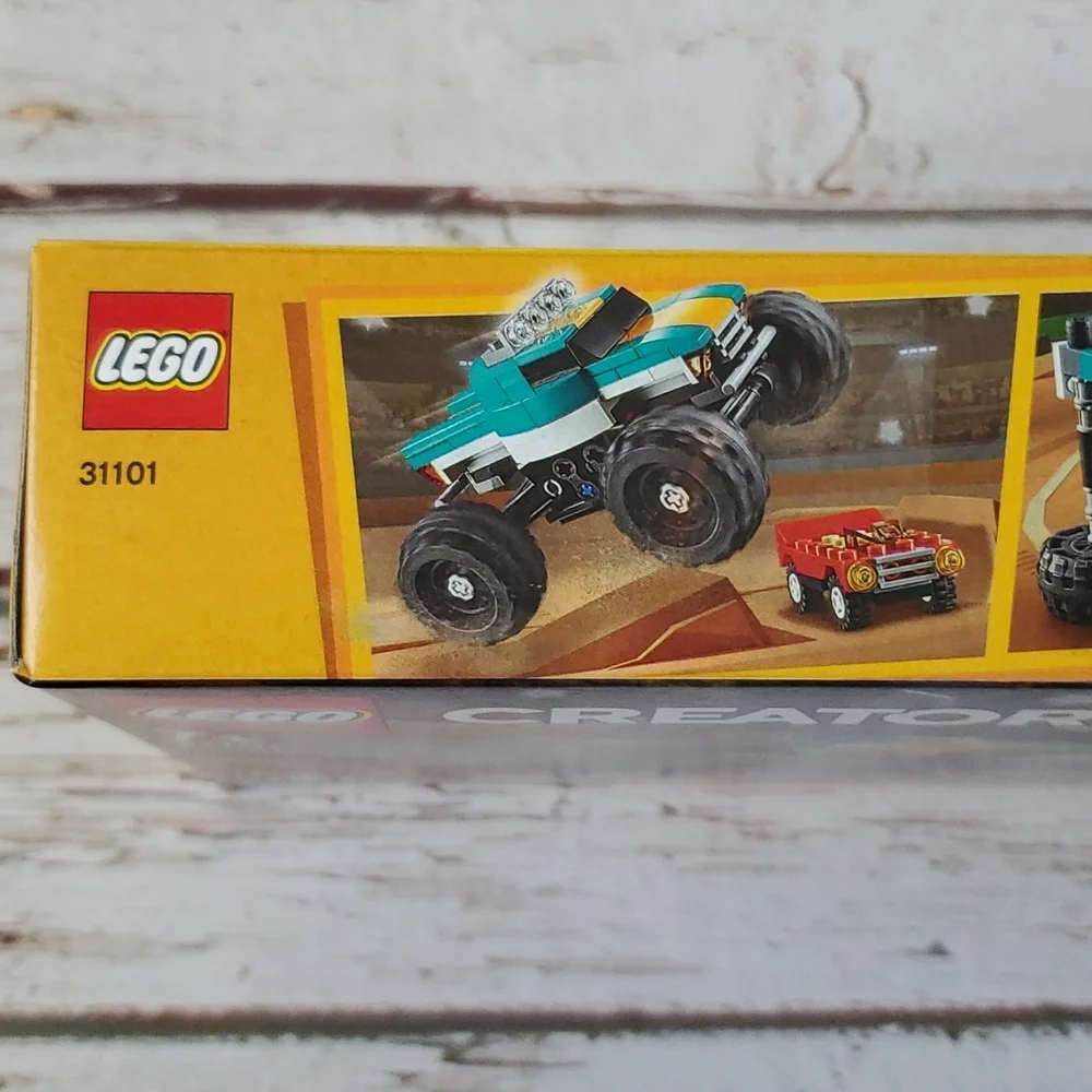 New In Box Lego Creator 3 in 1 Monster Truck #31101